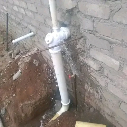 Plumbing work