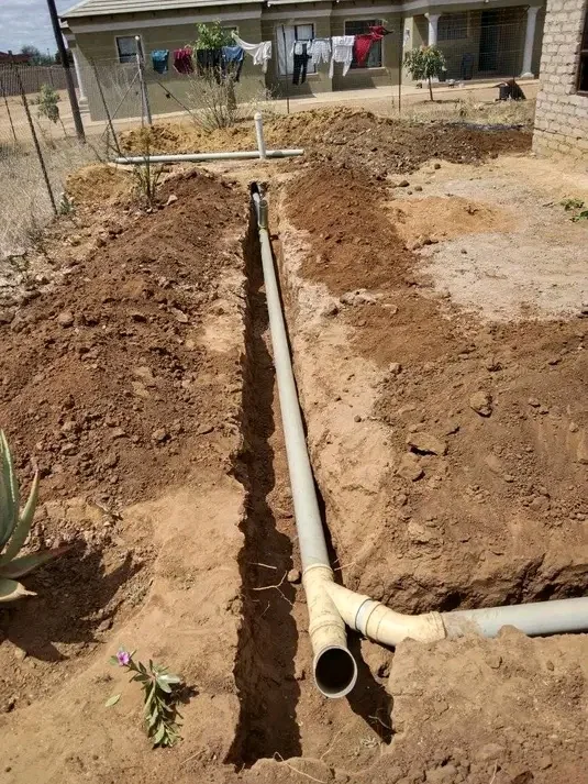 Plumbing work