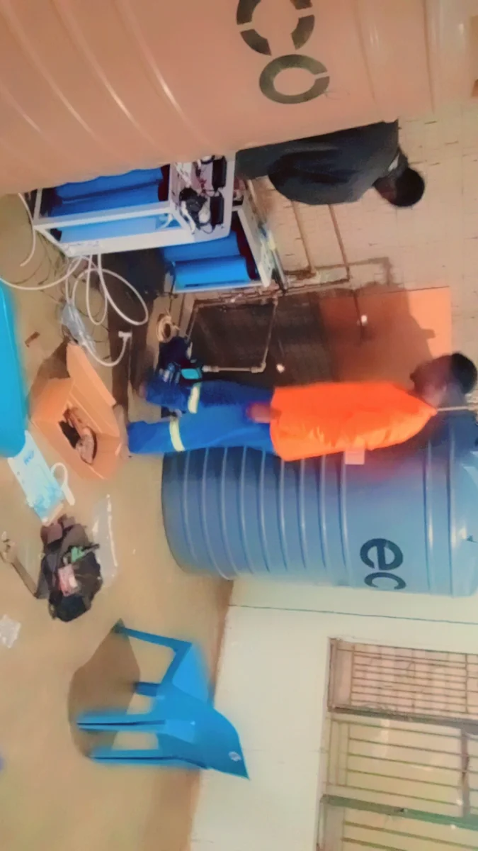 Plumbing work