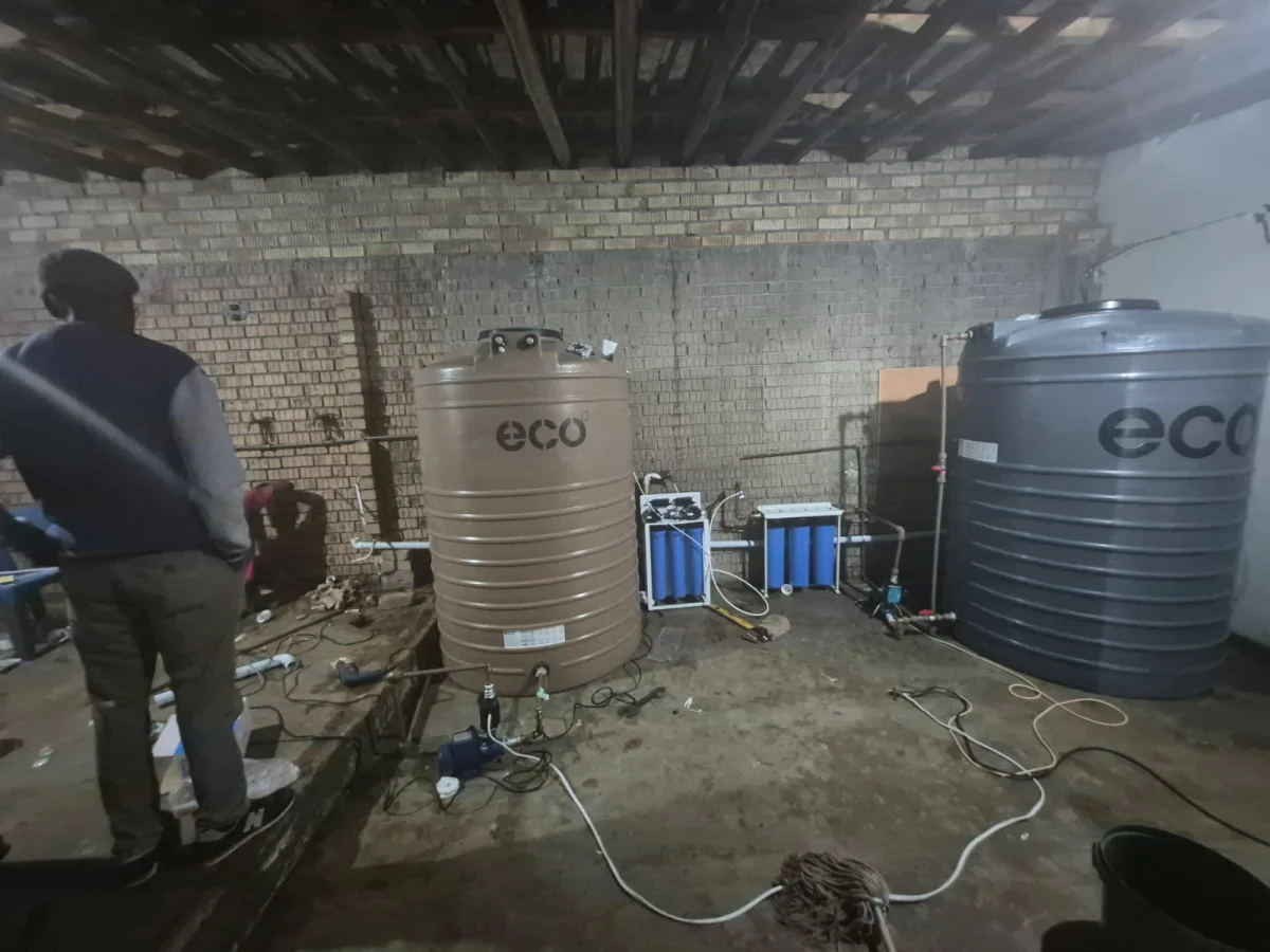Plumbing work